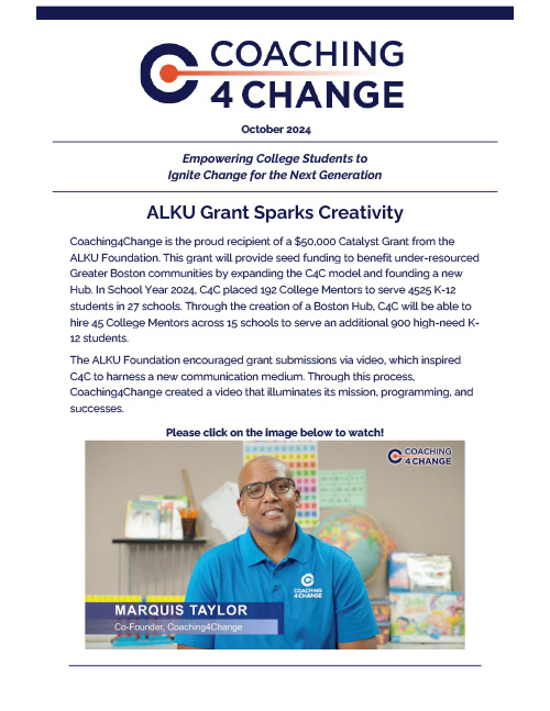 C4C October 2024 Newsletter